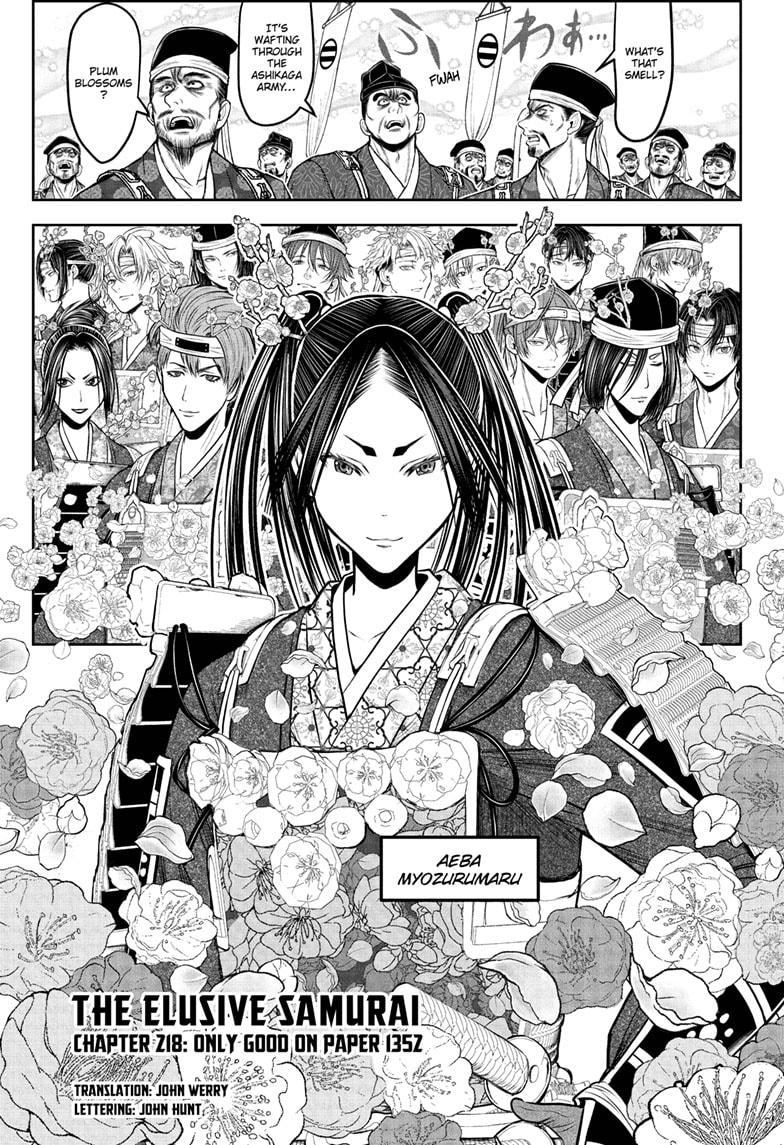 The Elusive Samurai Chap 218 - Next Chap 219