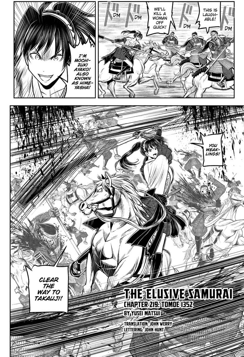 The Elusive Samurai Chap 219 - Next Chap 220