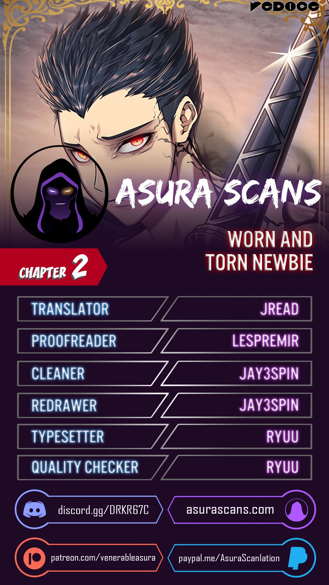 Worn and Torn Newbie Chap 2 - Next Chap 3
