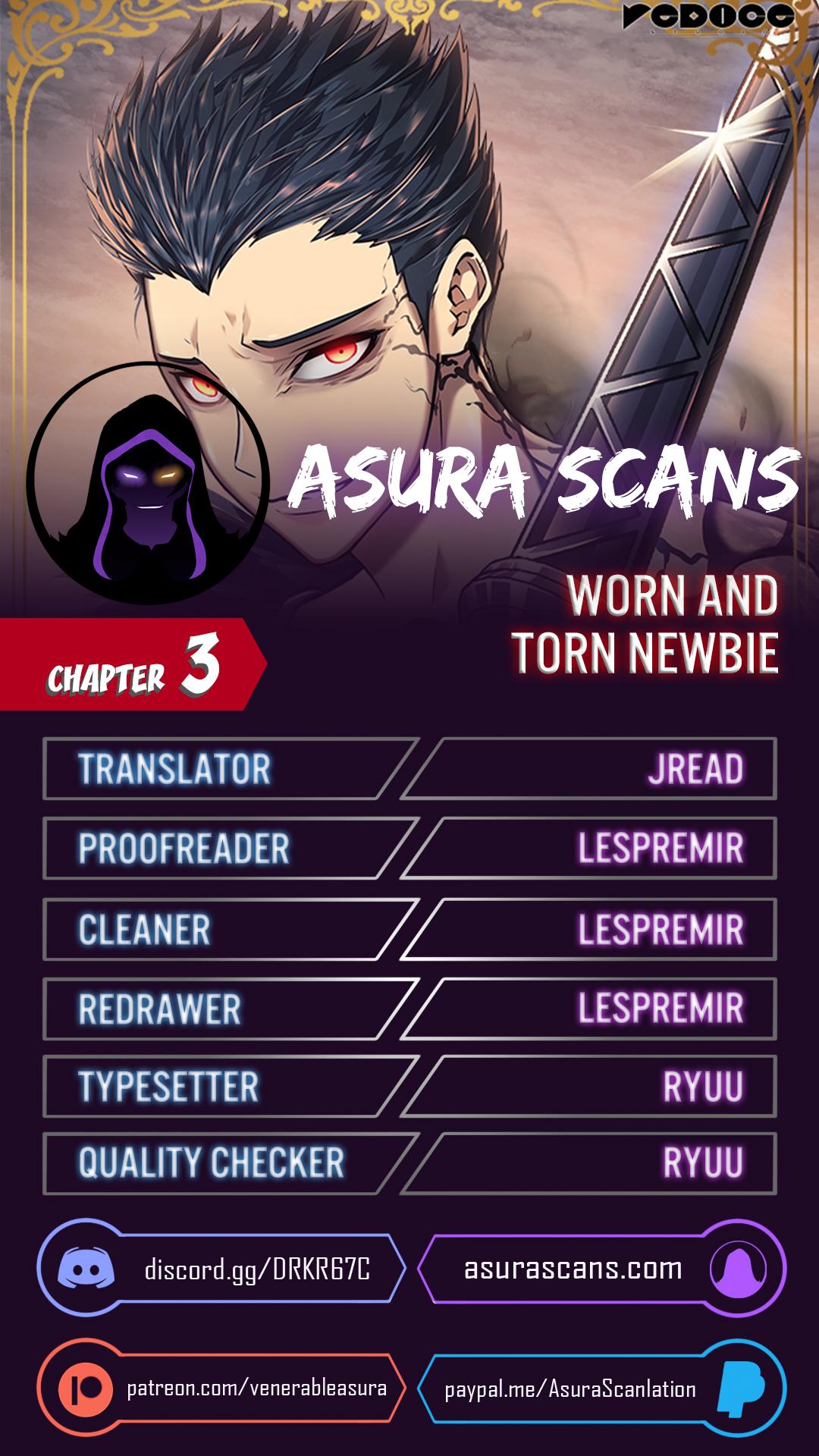 Worn and Torn Newbie Chap 3 - Next Chap 4