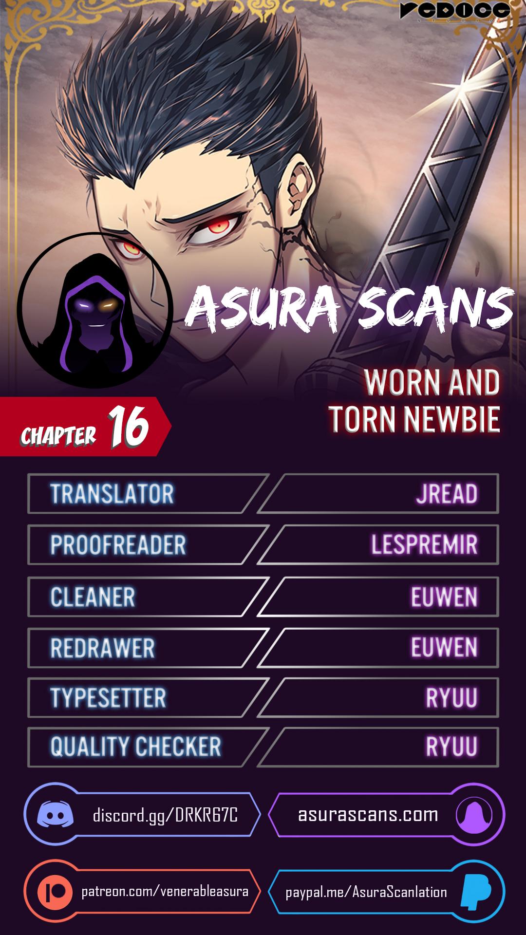 Worn and Torn Newbie Chap 16 - Next Chap 17