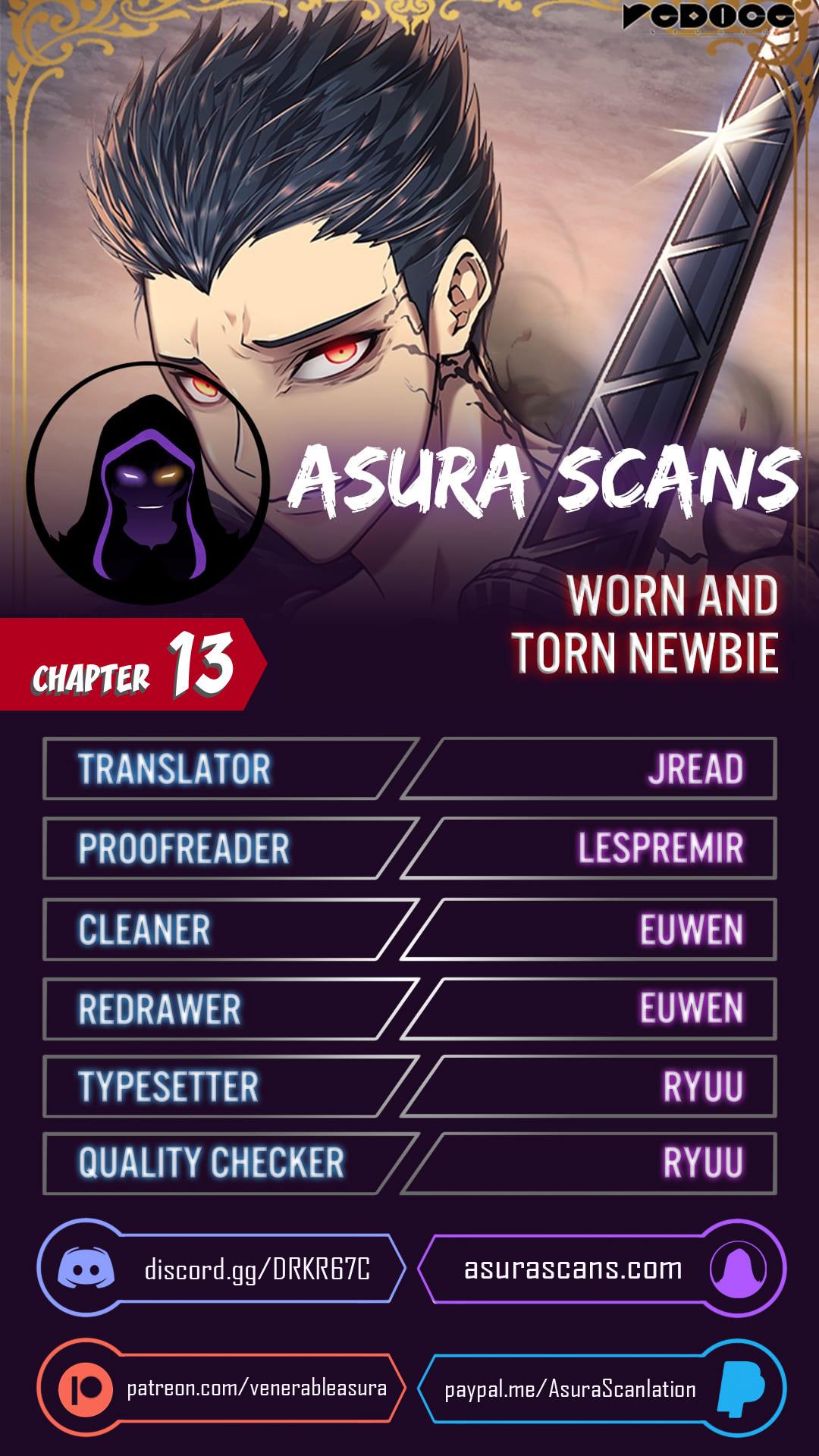 Worn and Torn Newbie Chap 13 - Next Chap 14