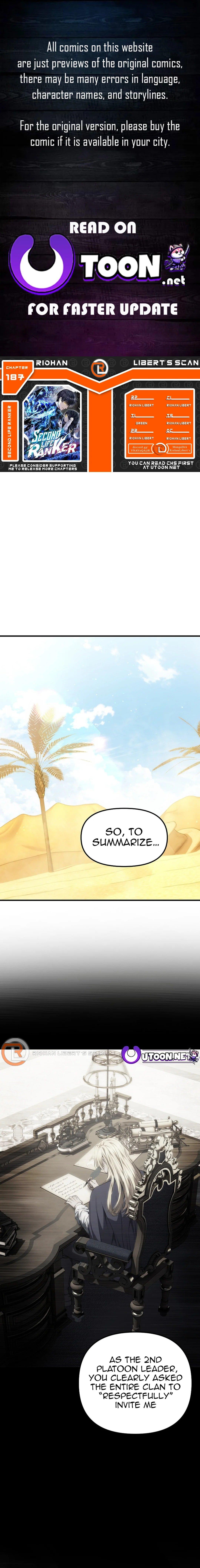 Second Life Ranker Chap 187 - Next Chap 188