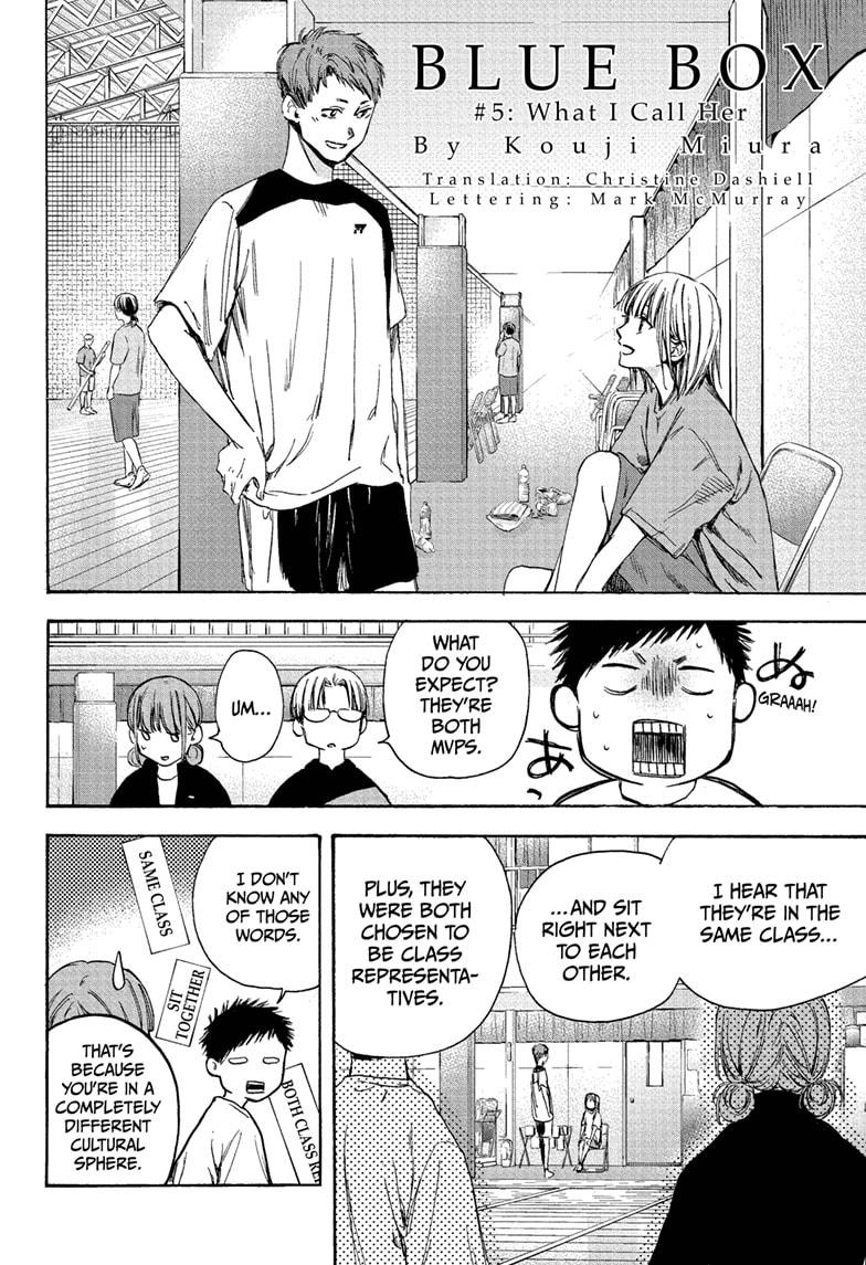 Blue Box English Chap 5 - Next Chap 6
