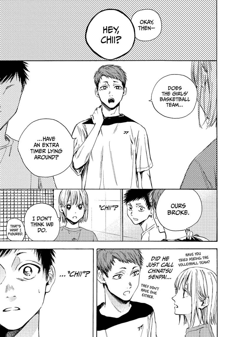 Blue Box English Chap 5 - Next Chap 6