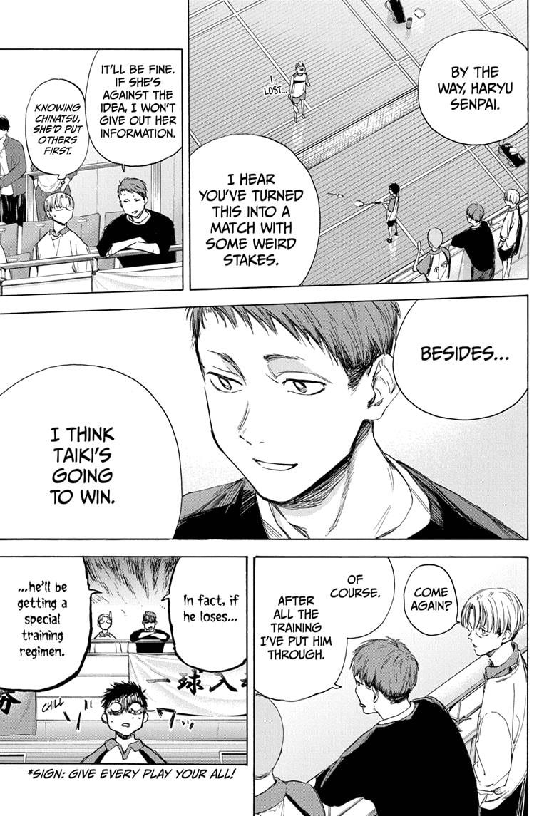 Blue Box English Chap 12 - Next Chap 13