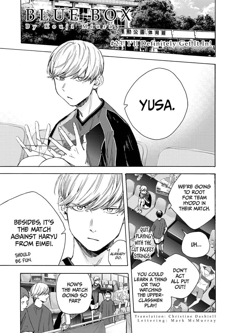 Blue Box English Chap 23 - Next Chap 24