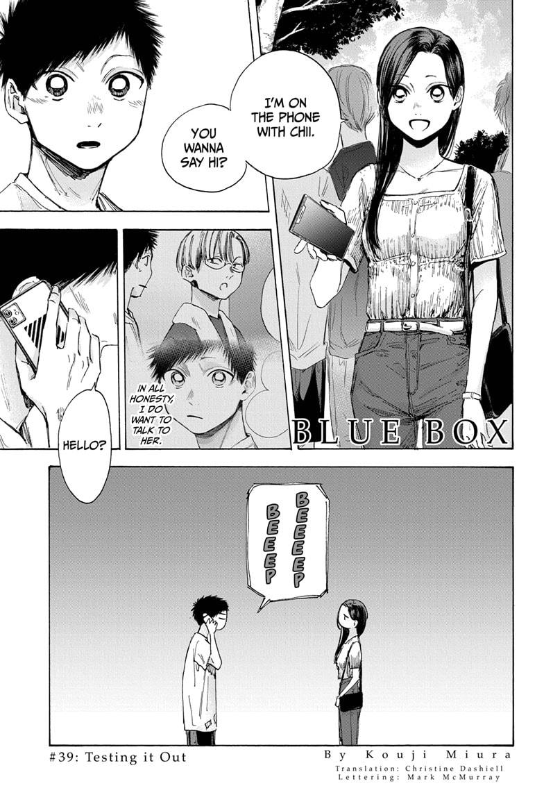 Blue Box English Chap 39 - Next Chap 40