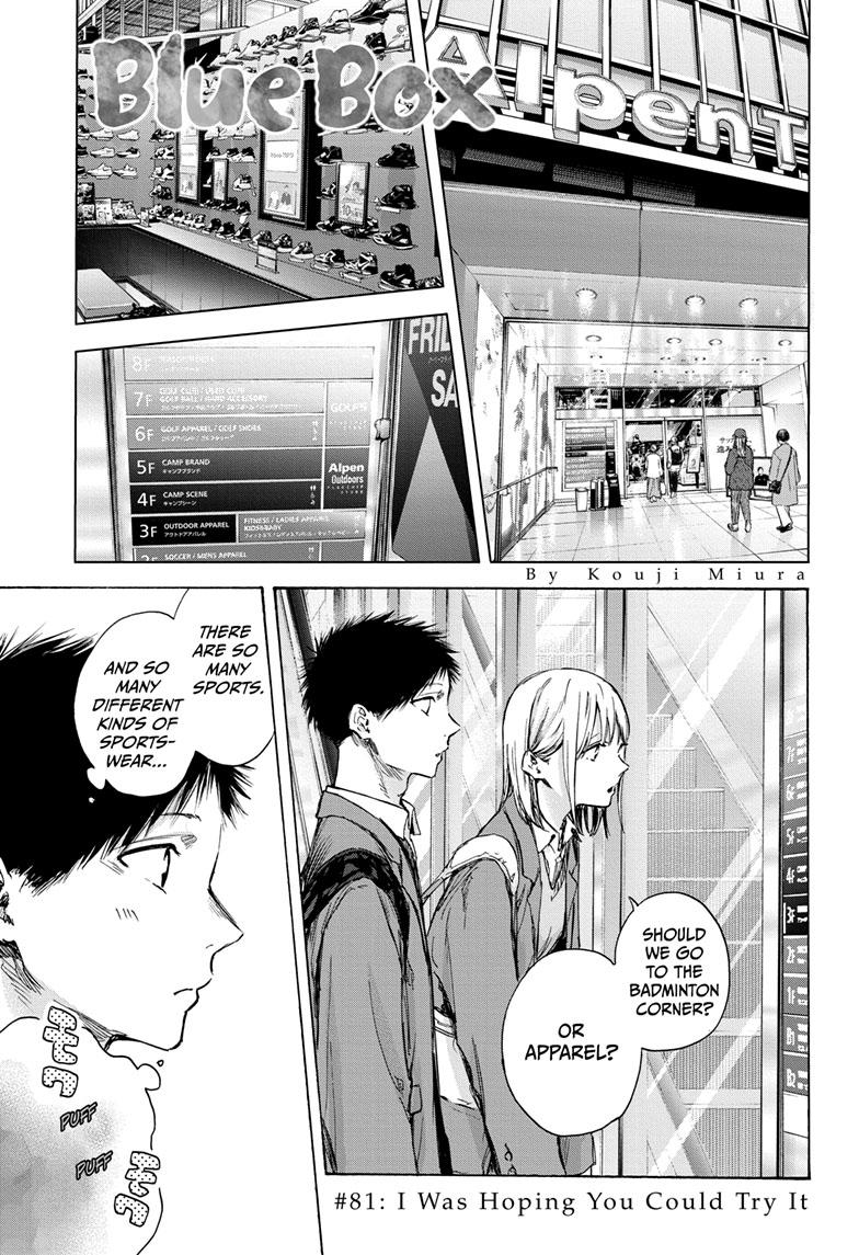 Blue Box English Chap 81 - Next Chap 82