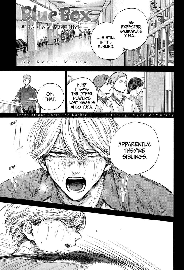 Blue Box English Chap 143 - Next Chap 144