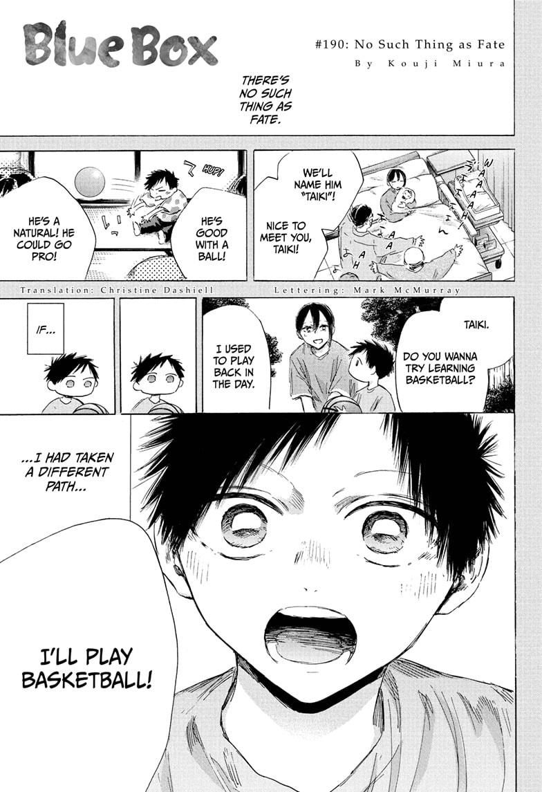 Blue Box English Chap 190 - Next Chap 191