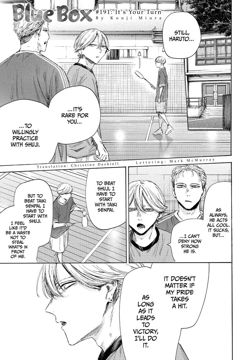 Blue Box English Chap 191 - Next Chap 192