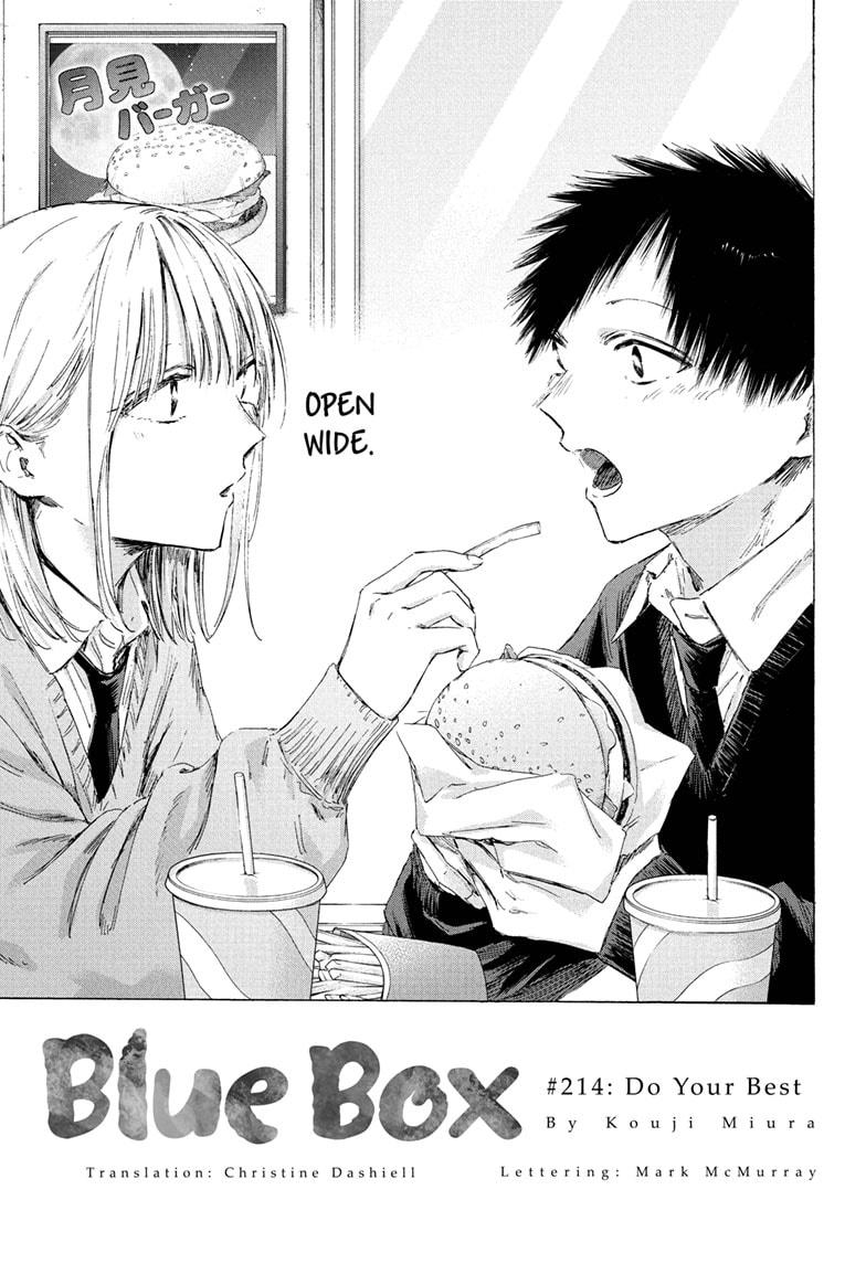 Blue Box English Chap 214 - Next Chap 215