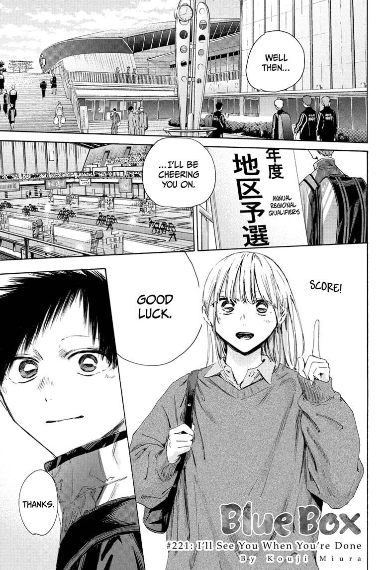 Blue Box English Chap 221 - Next Chap 222