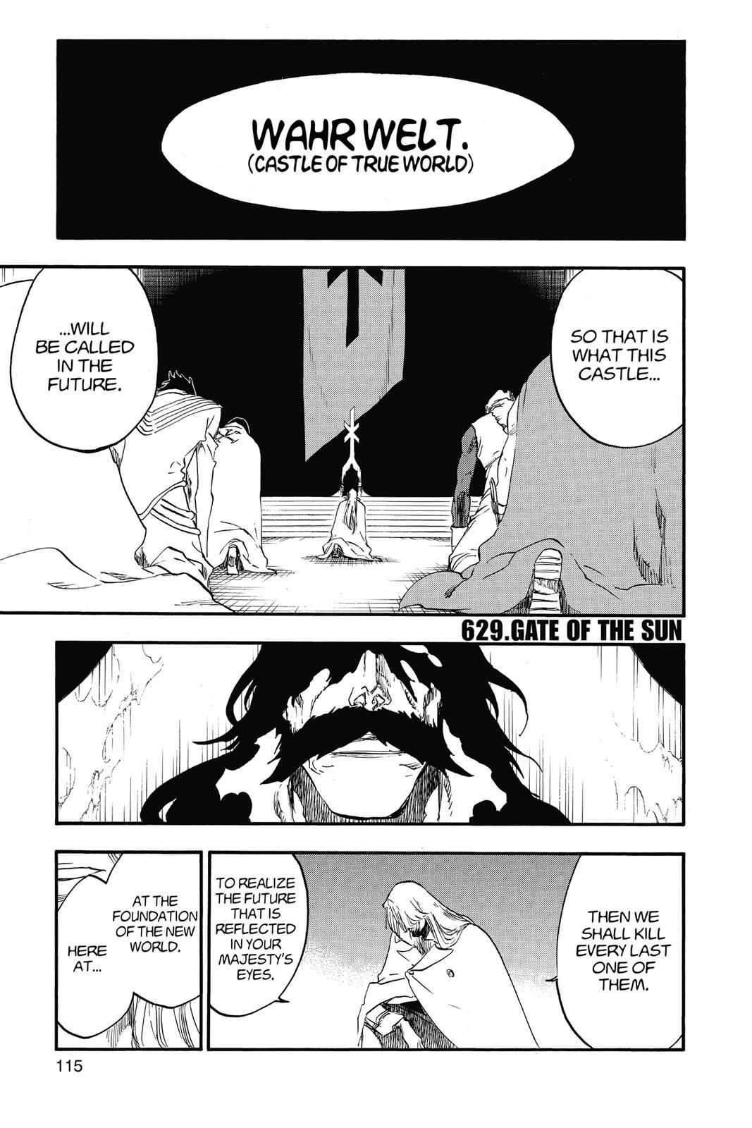 Bleach Chap 629 - Next Chap 630