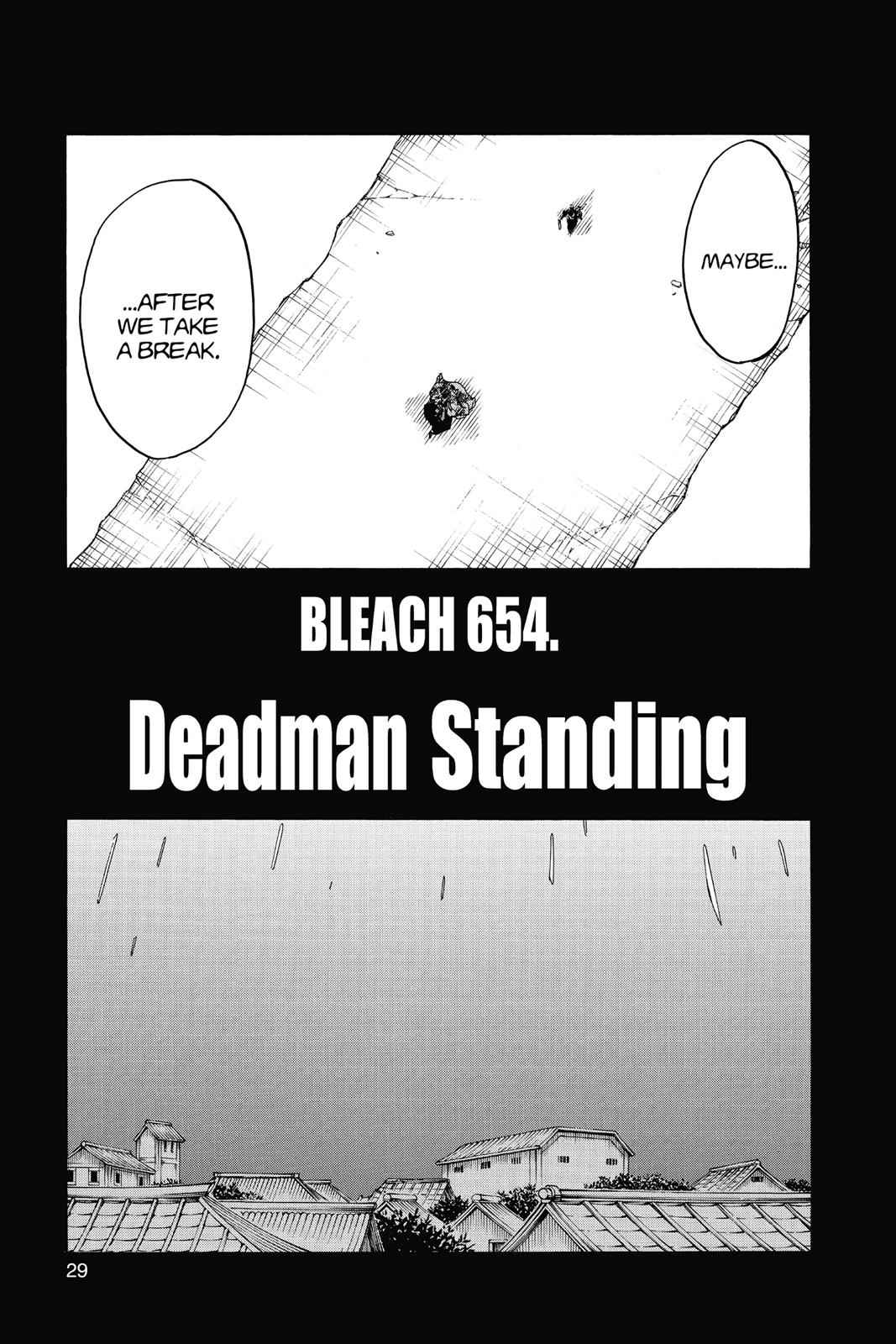 Bleach Chap 654 - Next Chap 655