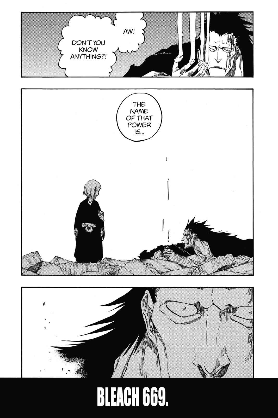 Bleach Chap 669 - Next Chap 670
