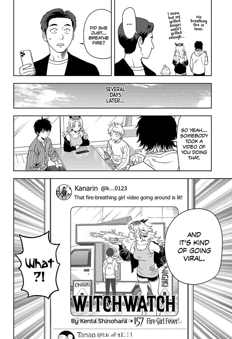 WITCH WATCH Chap 157 - Next Chap 158