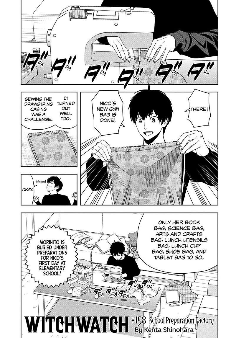 WITCH WATCH Chap 158 - Next Chap 159