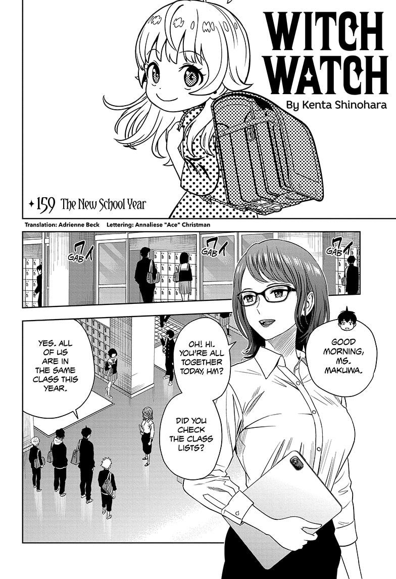 WITCH WATCH Chap 159 - Next Chap 160