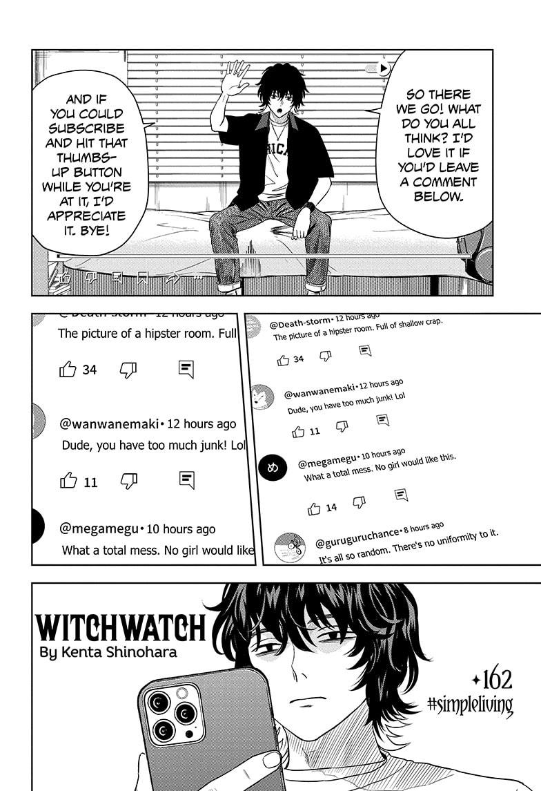 WITCH WATCH Chap 162 - Next Chap 163
