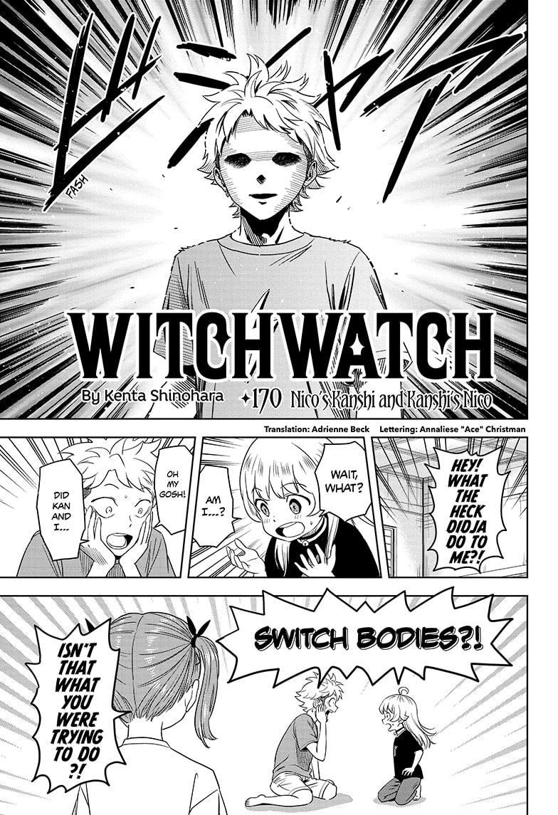 WITCH WATCH Chap 170 - Next Chap 171