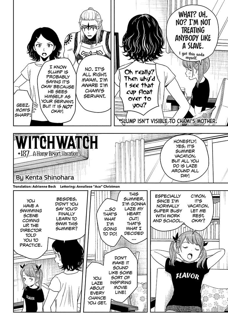 WITCH WATCH Chap 187 - Next Chap 188