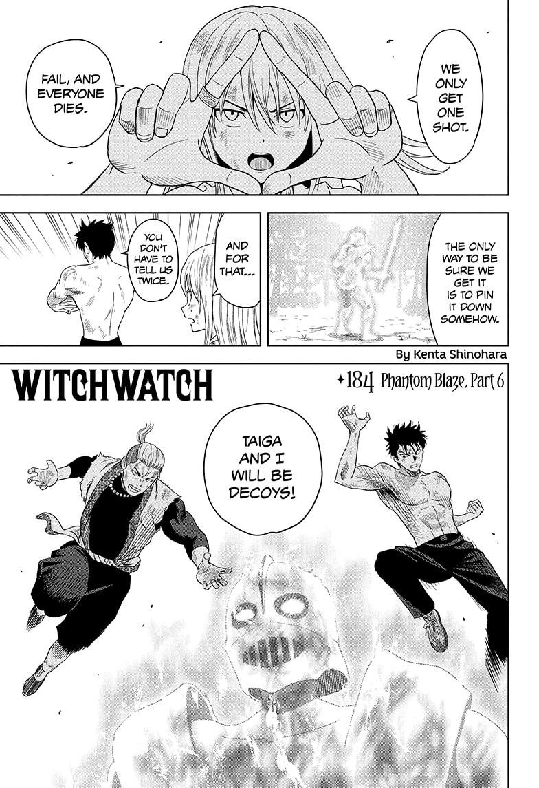 WITCH WATCH Chap 184 - Next Chap 185