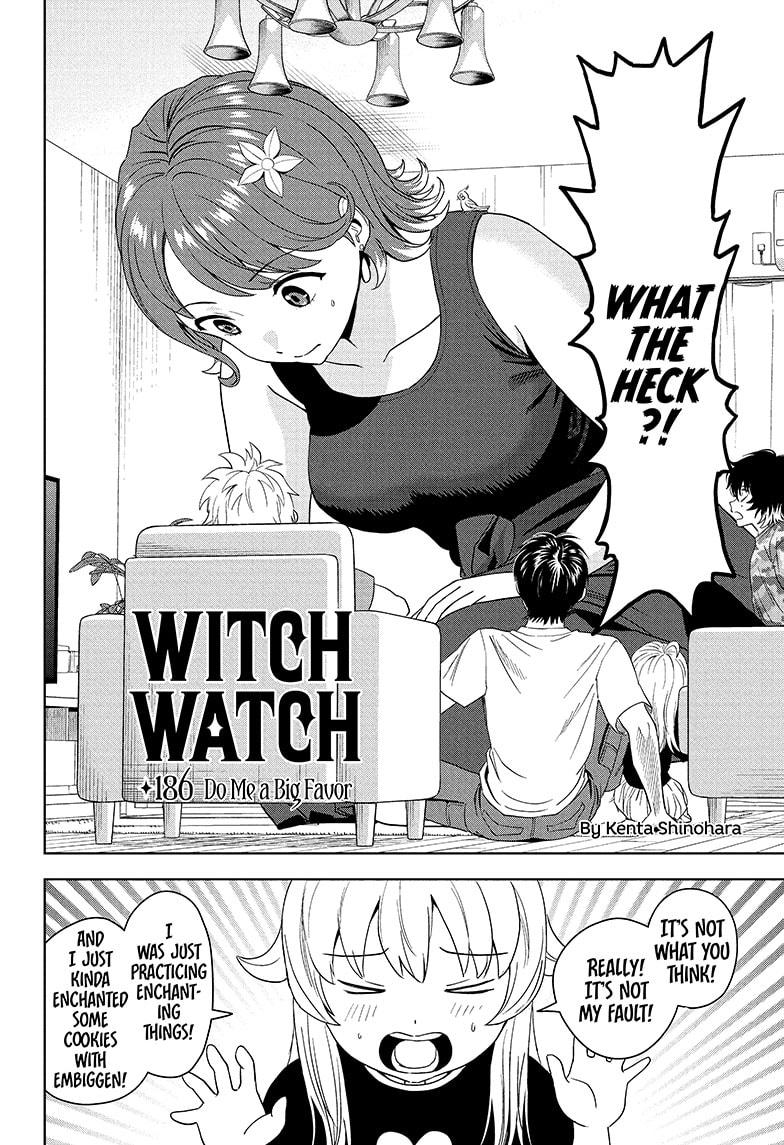 WITCH WATCH Chap 186 - Next Chap 187