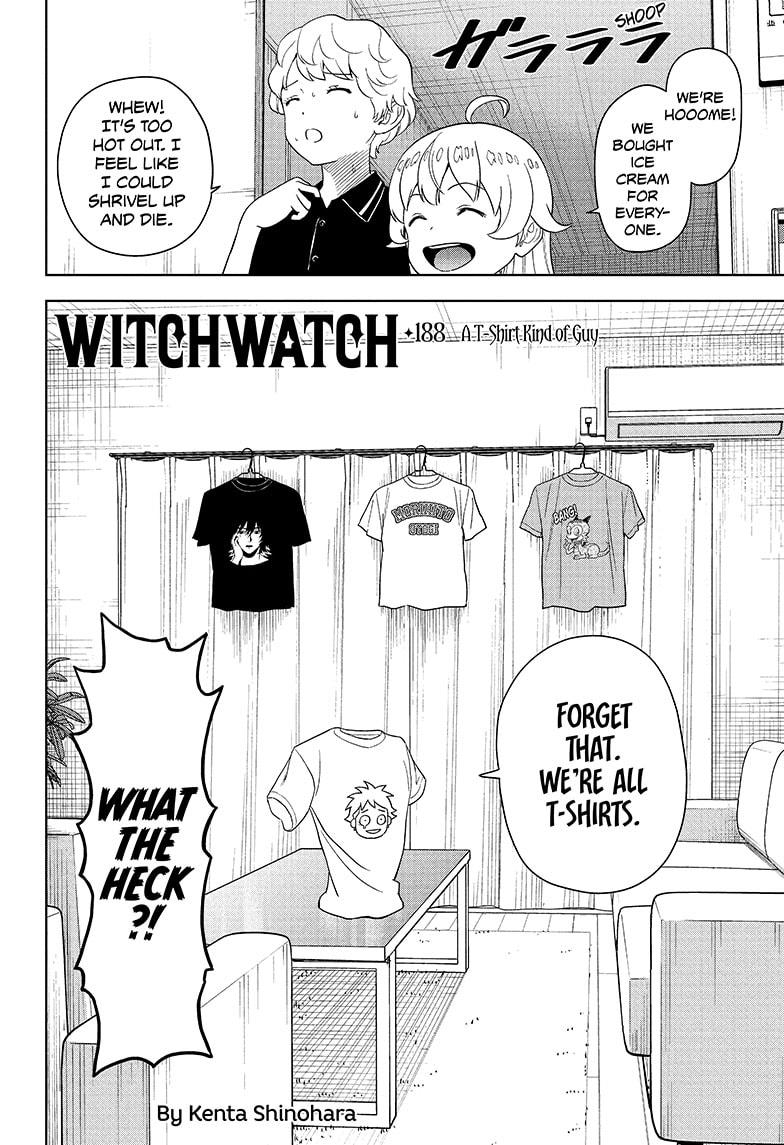 WITCH WATCH Chap 188 - Next Chap 189