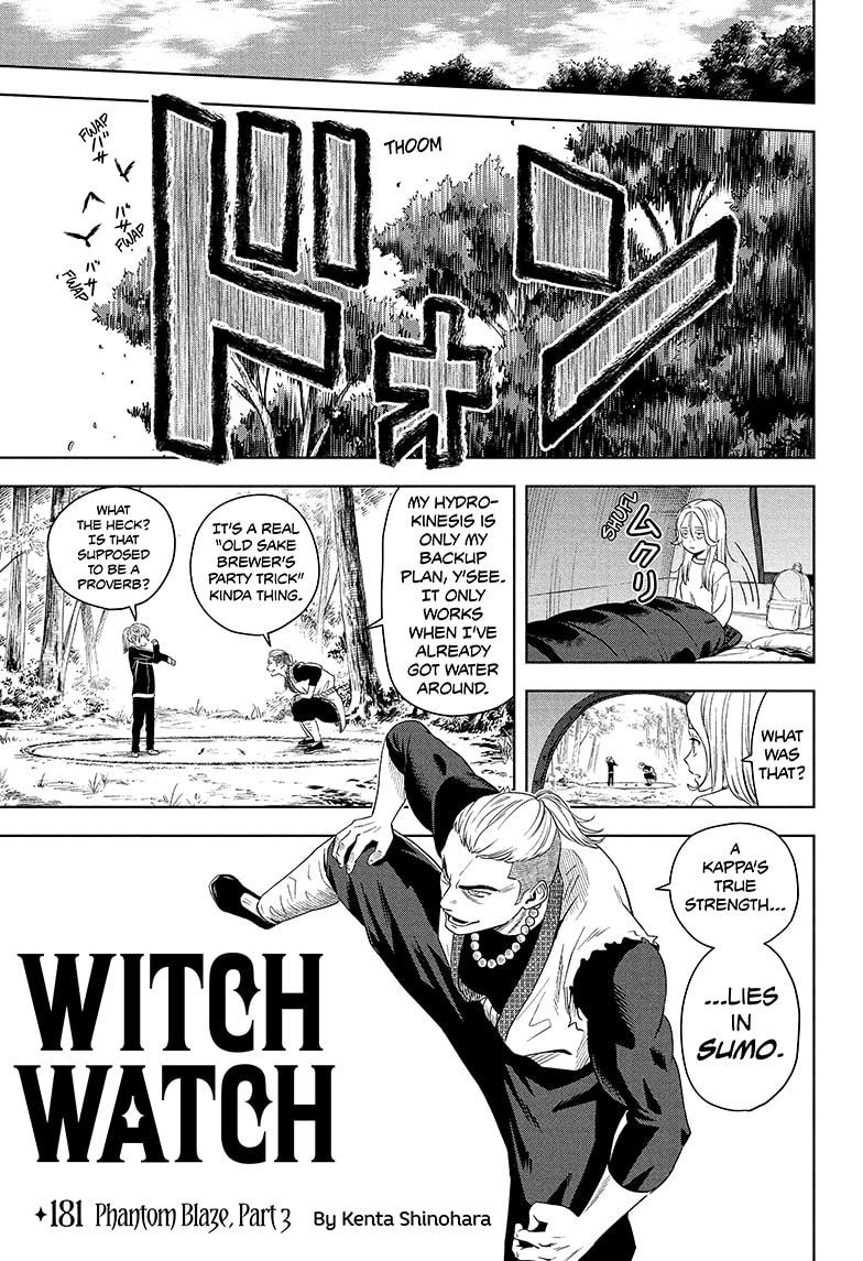 WITCH WATCH Chap 181 - Next Chap 182