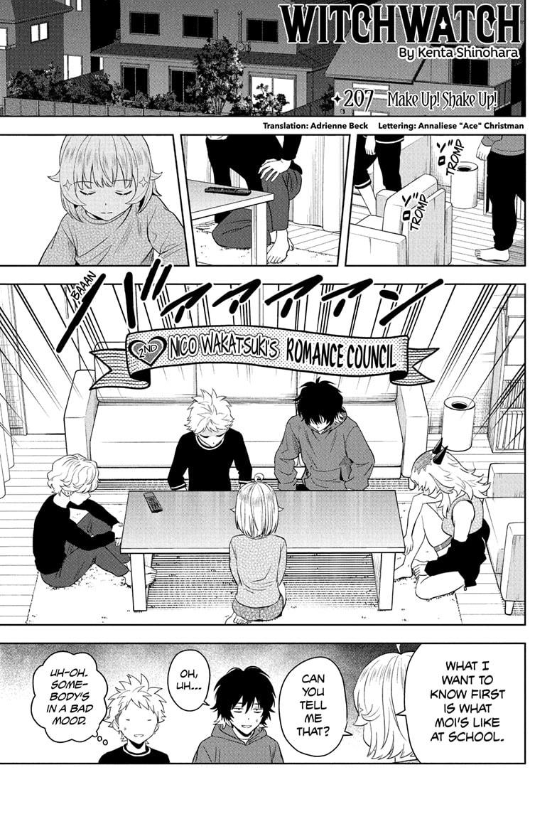 WITCH WATCH Chap 207 - Next Chap 208