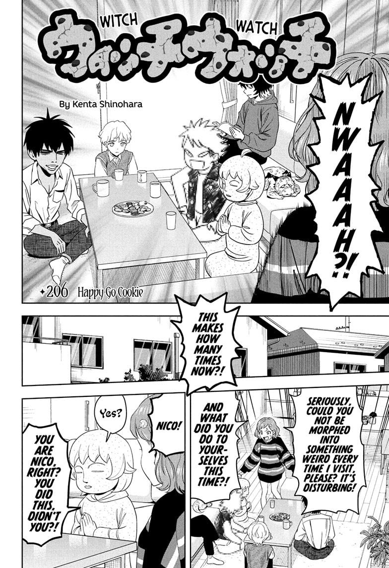 WITCH WATCH Chap 206 - Next Chap 207
