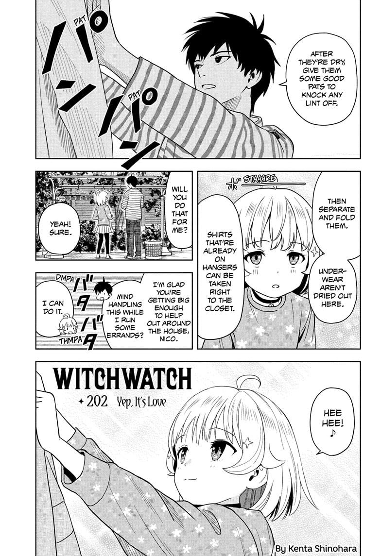 WITCH WATCH Chap 202 - Next Chap 203