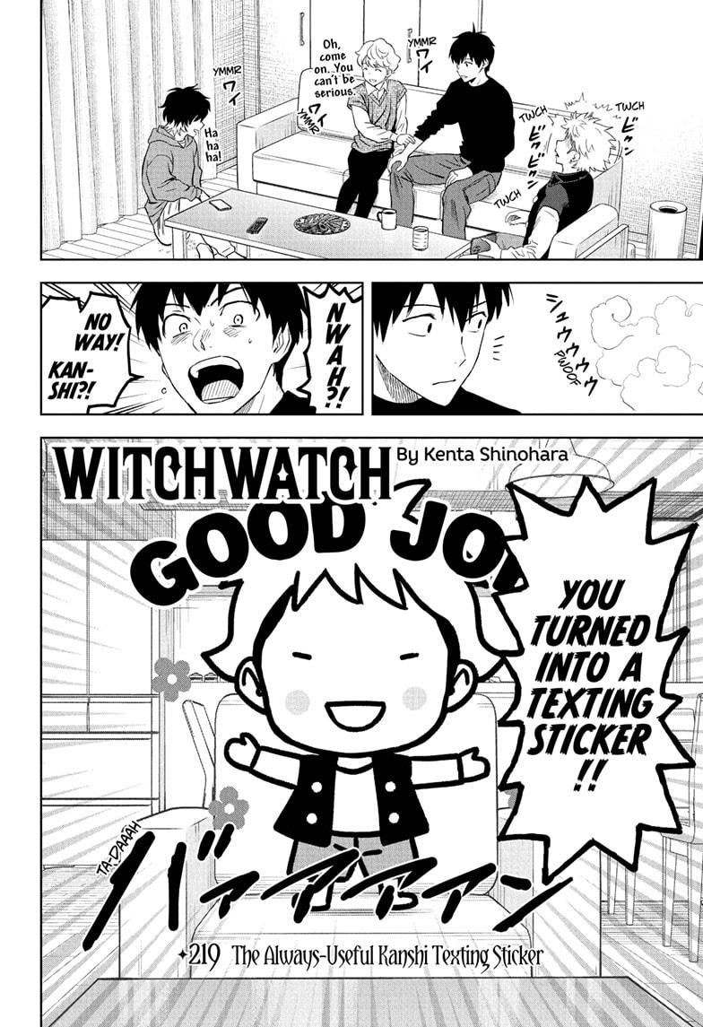 WITCH WATCH Chap 219 - Next Chap 220