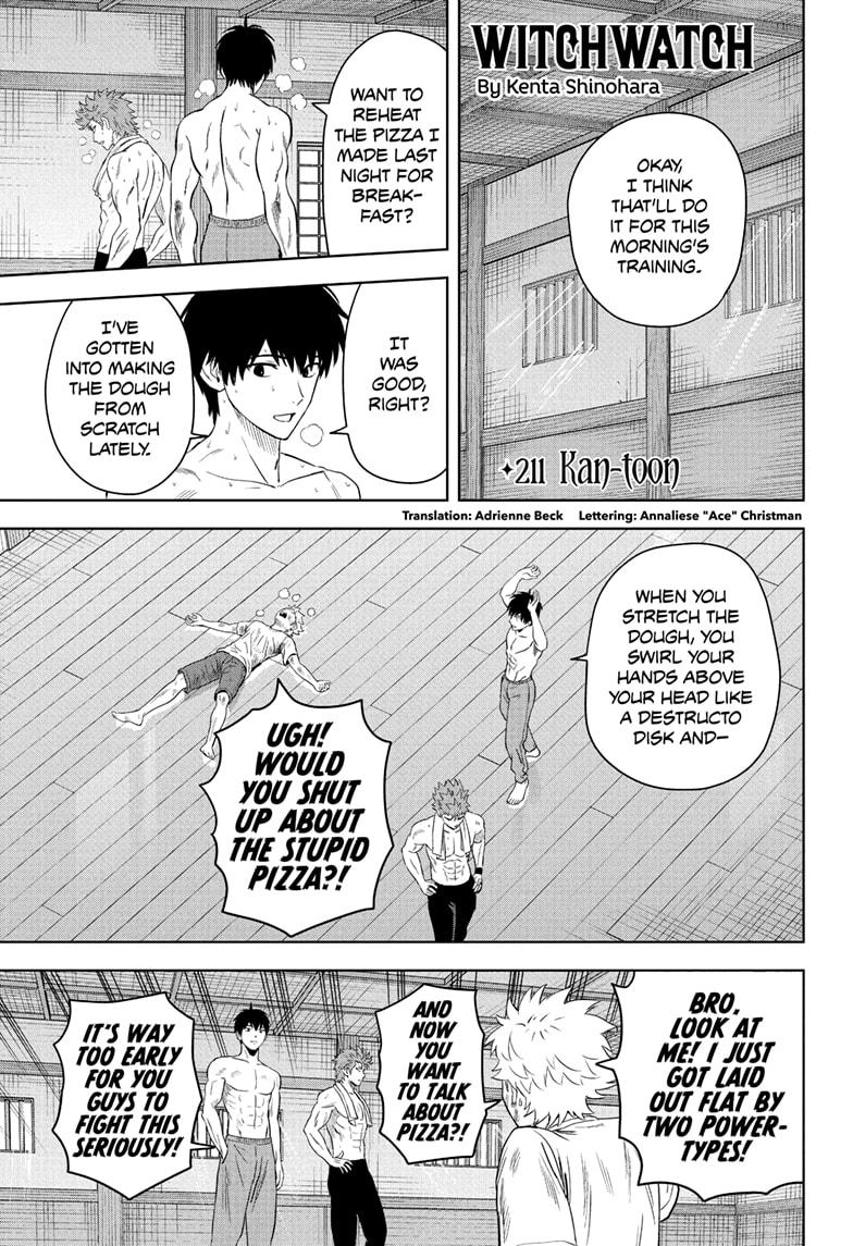 WITCH WATCH Chap 211 - Next Chap 212