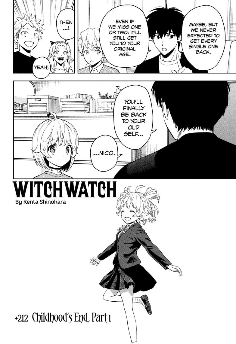 WITCH WATCH Chap 212 - Next Chap 213