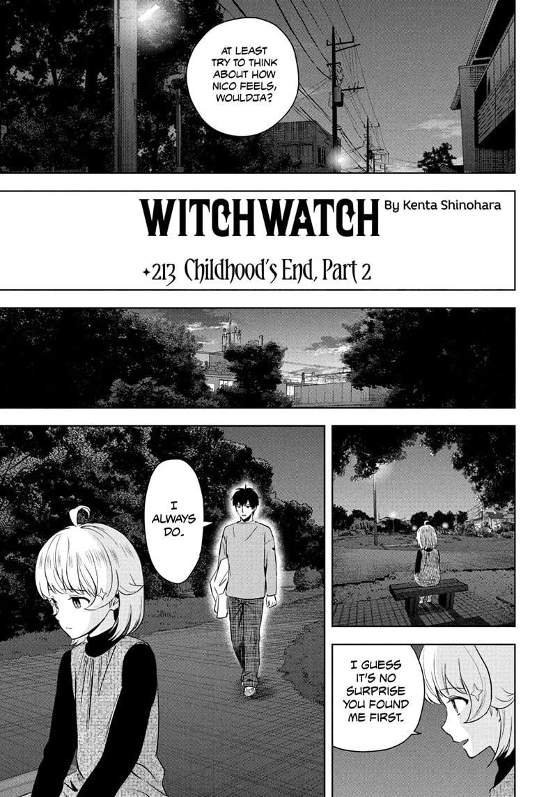 WITCH WATCH Chap 213 - Next Chap 214