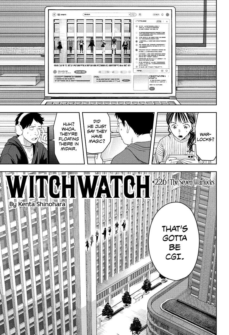 WITCH WATCH Chap 226 - Next Chap 227