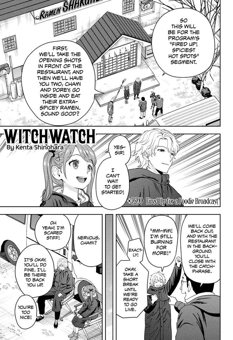 WITCH WATCH Chap 220 - Next Chap 221
