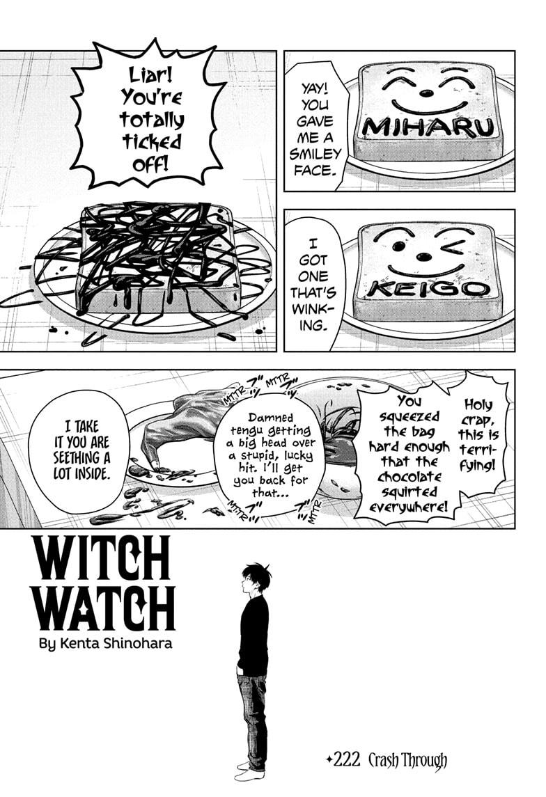 WITCH WATCH Chap 222 - Next Chap 223