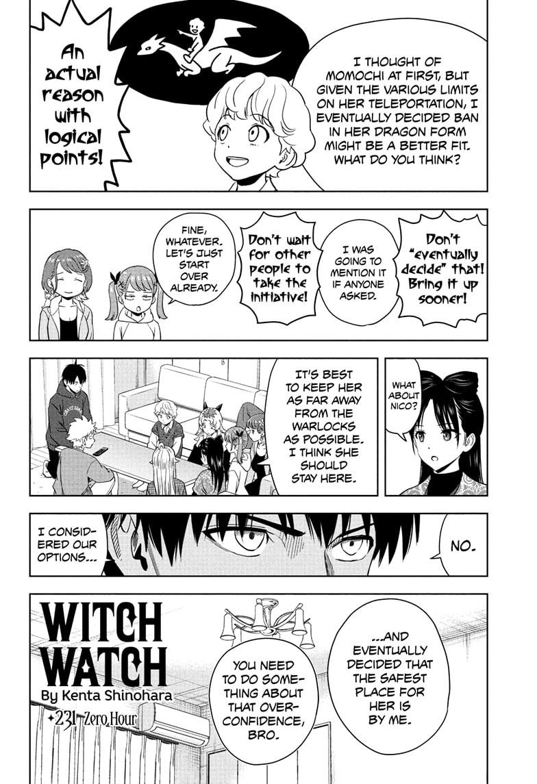 WITCH WATCH Chap 231 - Next Chap 232