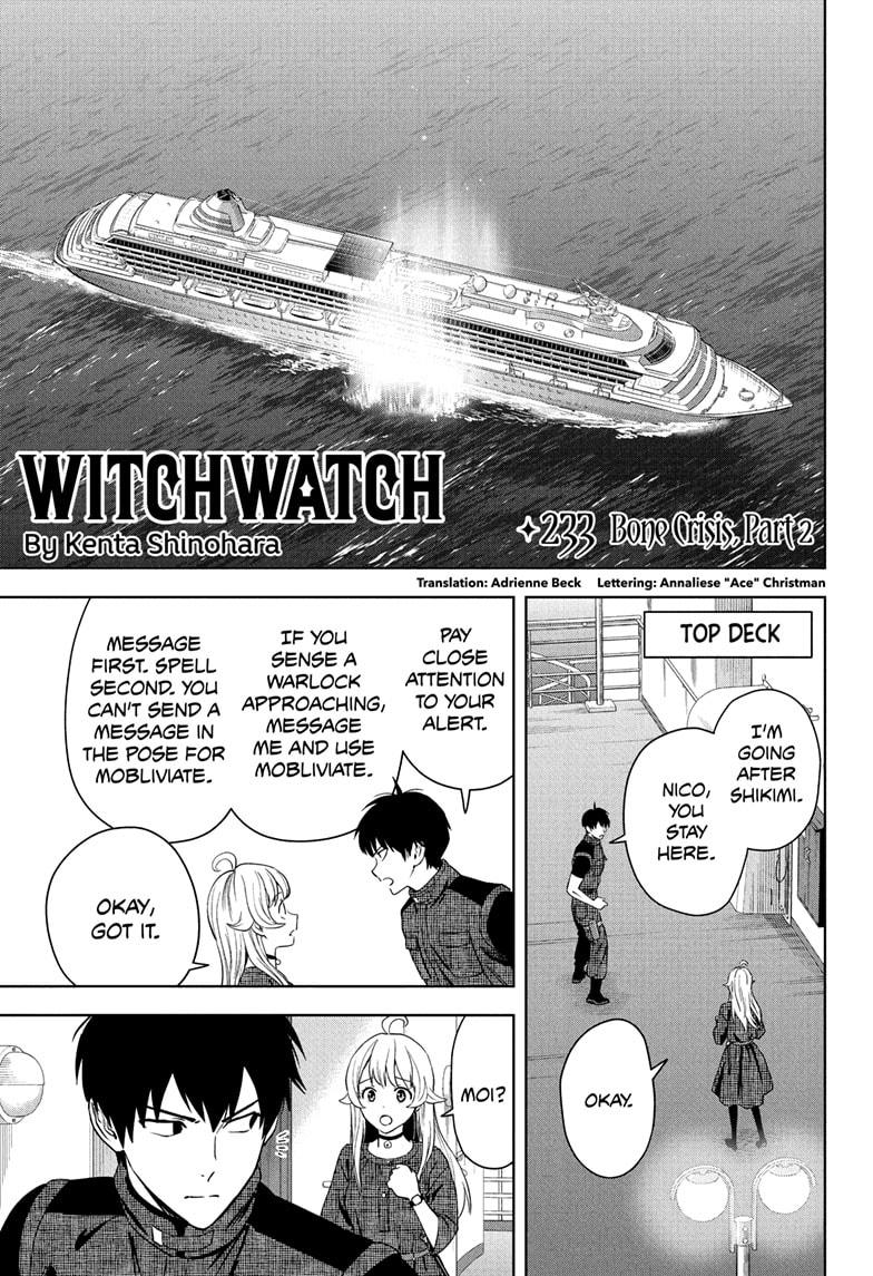 WITCH WATCH Chap 233 - Next Chap 234