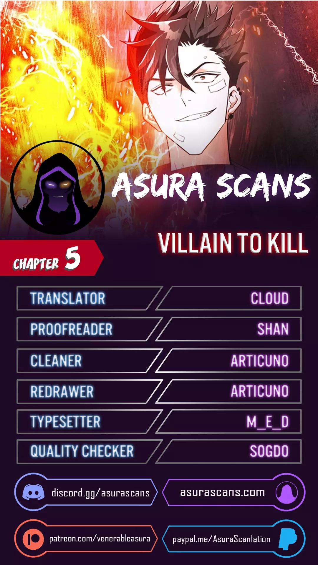 Villain To Kill Chap 5 - Next Chap 6