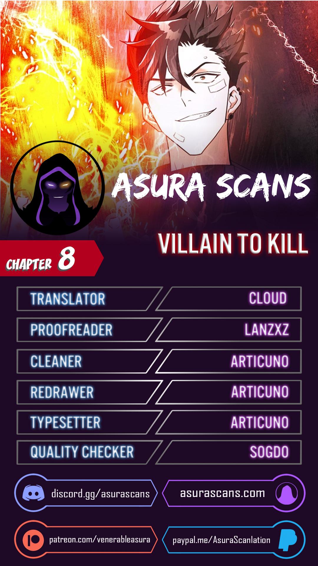 Villain To Kill Chap 8 - Next Chap 9