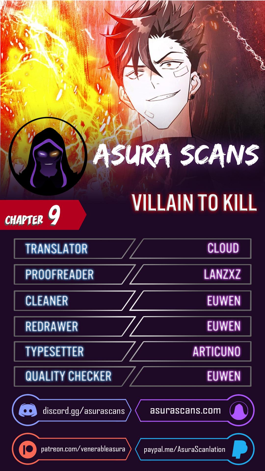 Villain To Kill Chap 9 - Next Chap 10