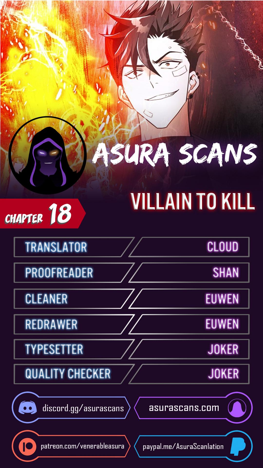Villain To Kill Chap 18 - Next Chap 19