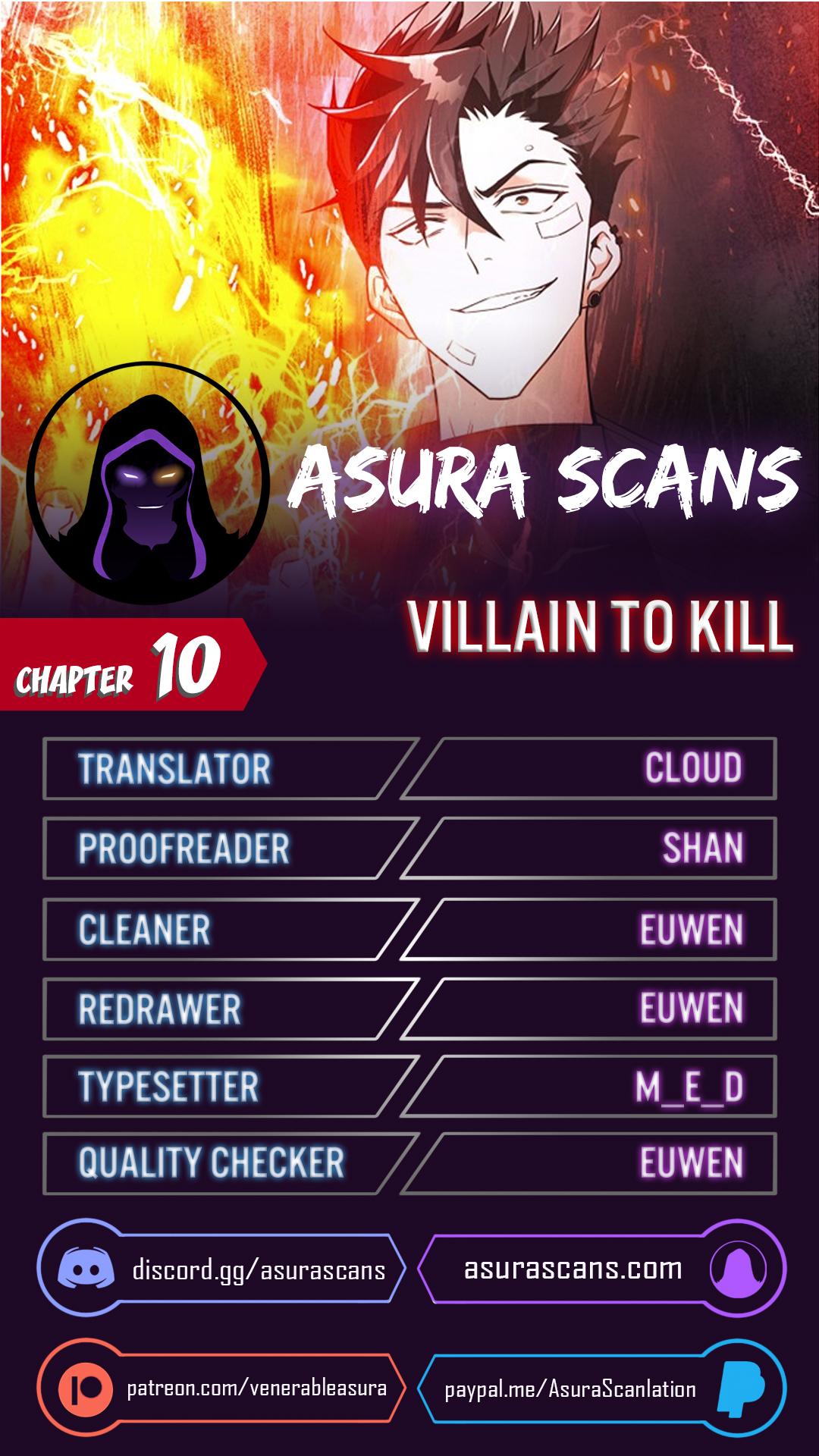 Villain To Kill Chap 10 - Next Chap 11