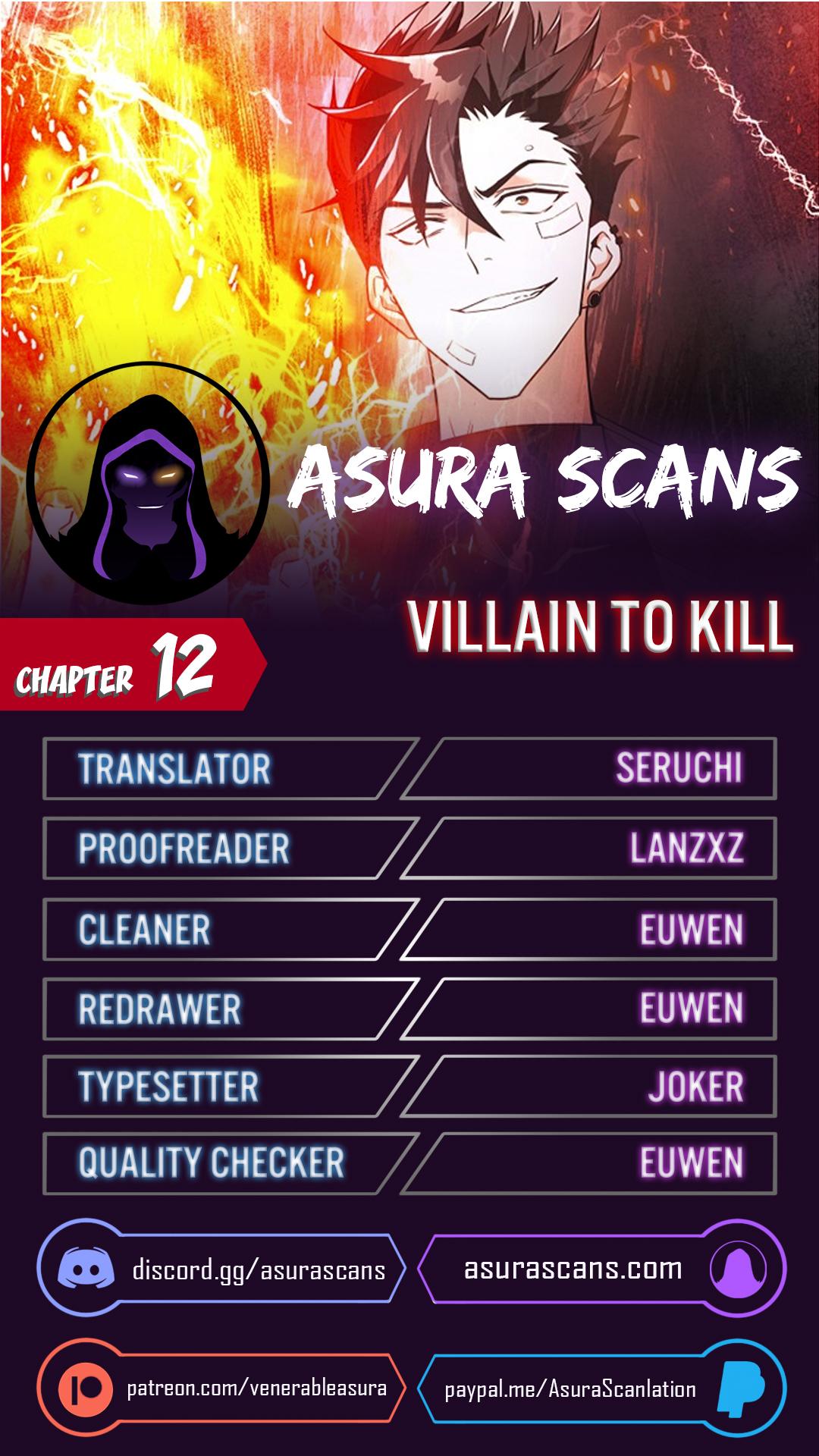 Villain To Kill Chap 12 - Next Chap 13