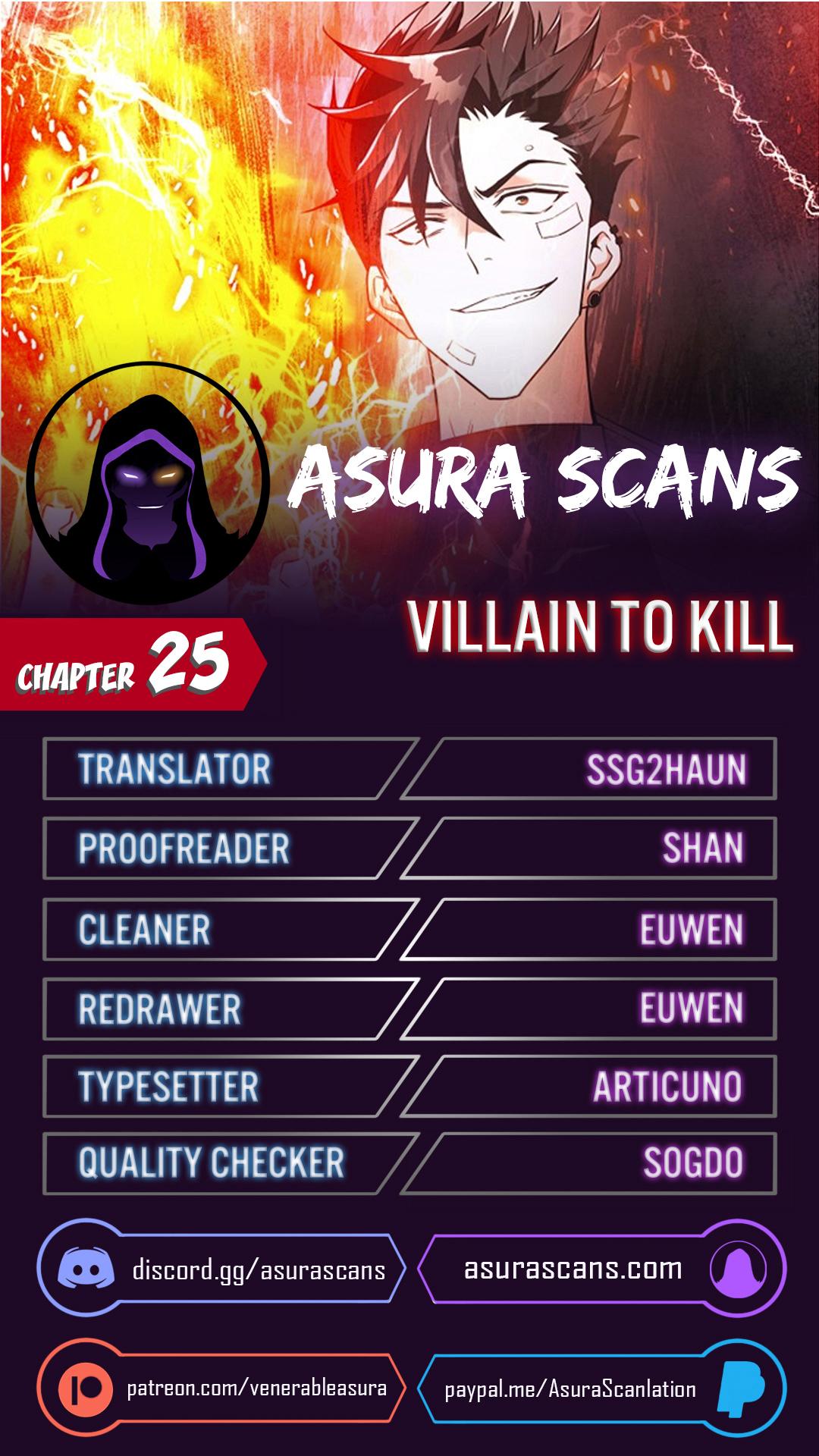 Villain To Kill Chap 25 - Next Chap 26
